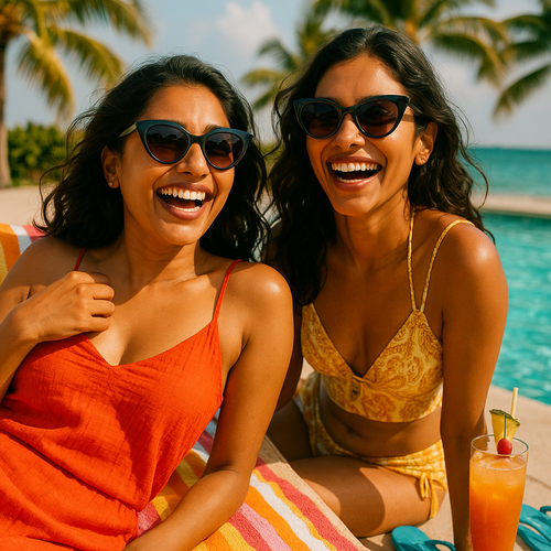 Golden-hour chasers sunglasses — Rangrays