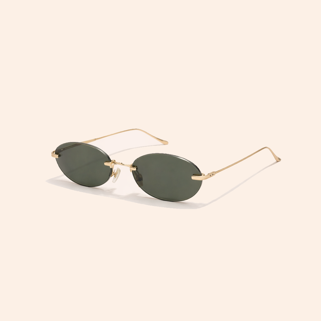 Elegant oval sunglasses for Indian women