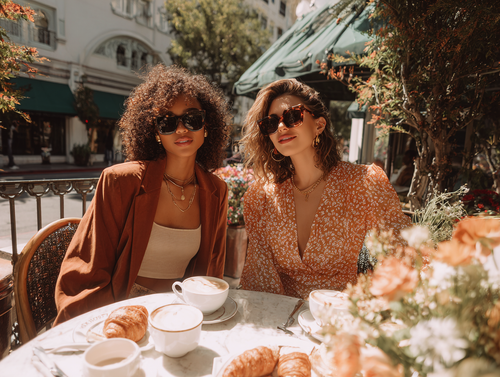 Brunch-date queens sunglasses — Rangrays