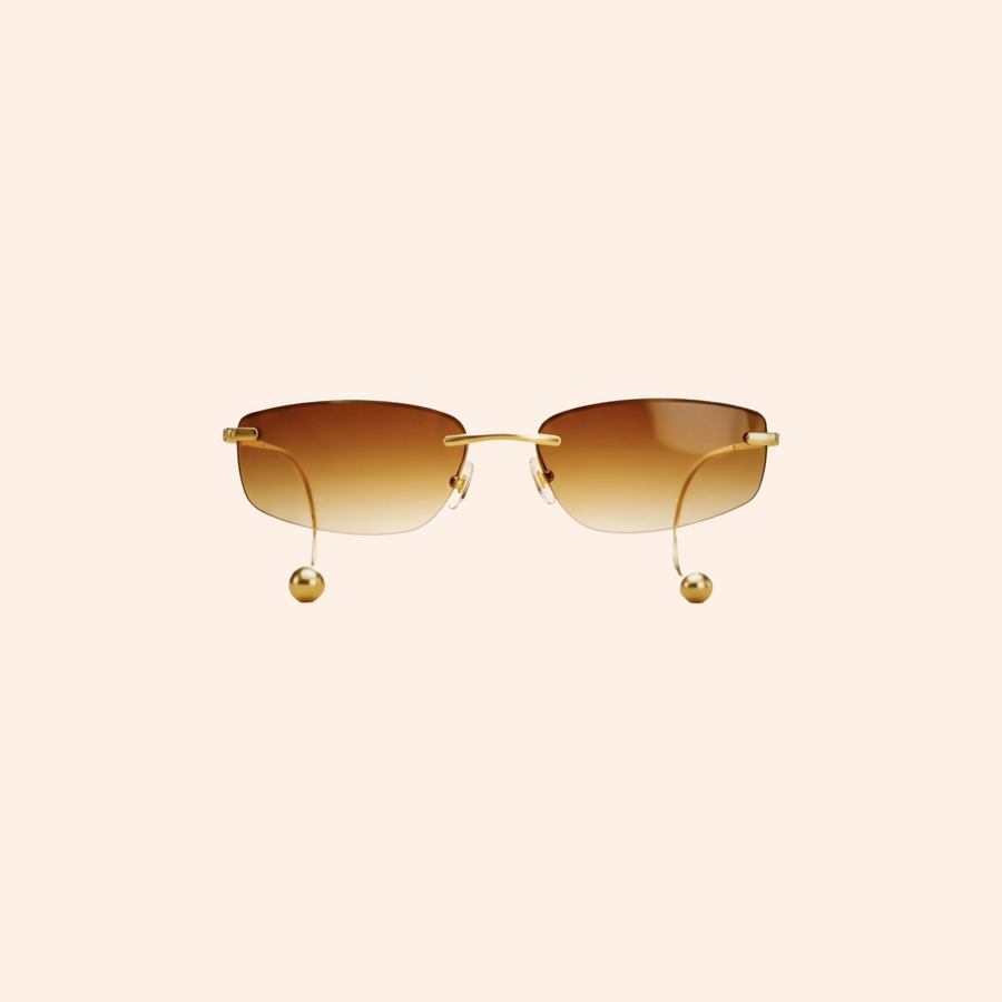 Rangrays DripDrops sunglasses with drop earrings